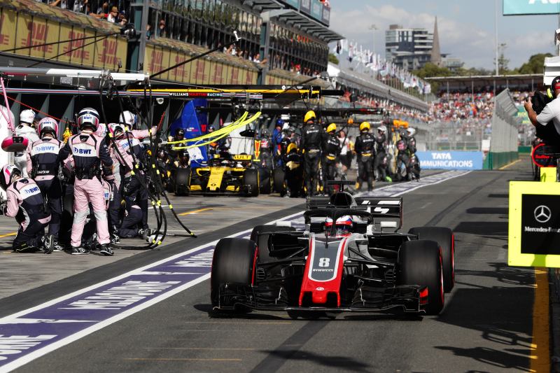 Grosjean otrzymał karę za spowodowanie potężnej kolizji