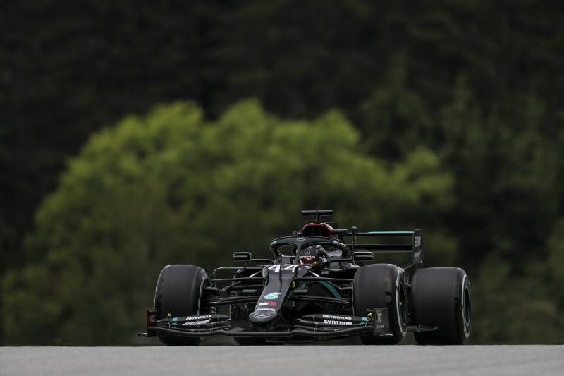 #1 trening na Red Bull Ringu padł łupem kierowców Mercedesa