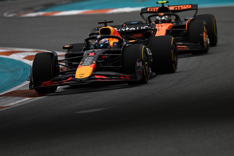 Norris: Verstappen nie ścigał się zbyt mądrze w Miami