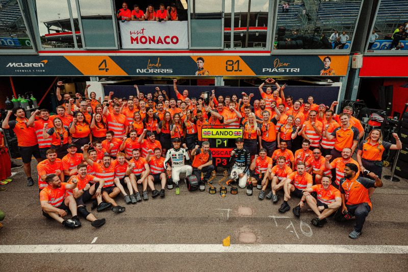 McLaren czekał 17 lat na wygraną w Monako
