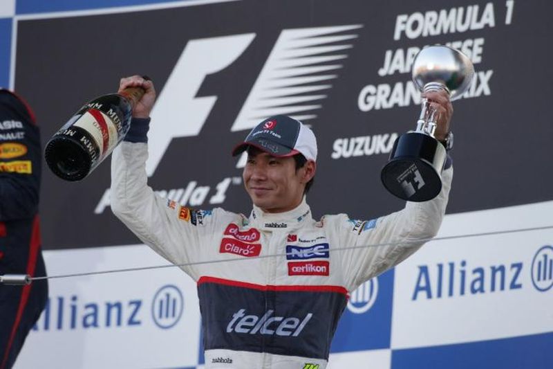 Kobayashi powrócił do bolidu F1, testując dla Haasa