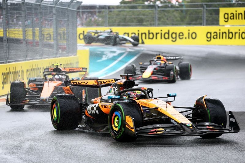 Lando Norris wygrywa szalony sprint w Miami