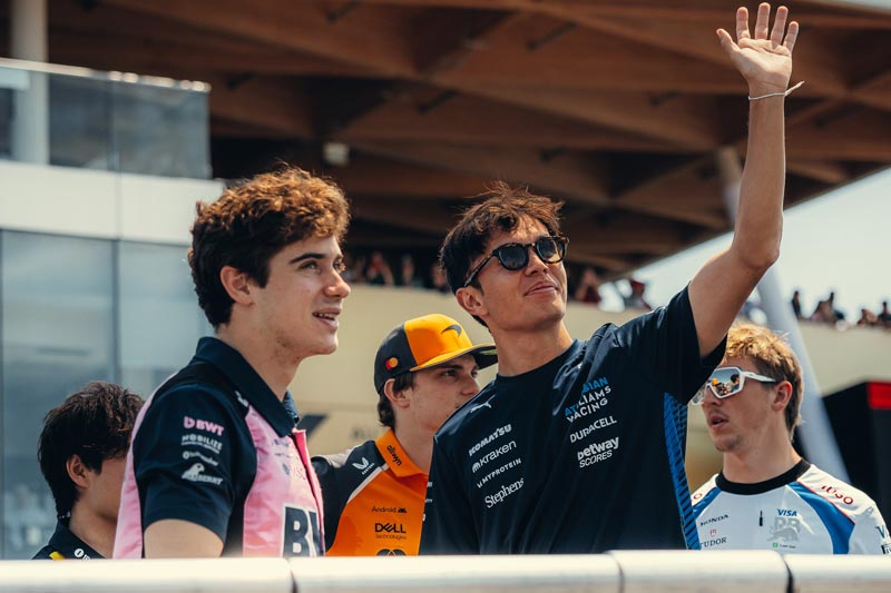 Albon: wytyczne ds. ścigania się tworzą z Formuły 1 sport kontaktowy
